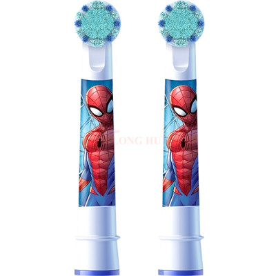 Đầu bàn chải điện trẻ em Oral-B Kids 3+ Superior Clean Spider-Man EB10s 20180342 (Set 2 cái) - Hàng chính hãng
