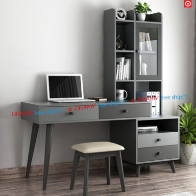 Bàn làm việc kết hợp bàn trang điểm cao cấp 1001 OHAHA