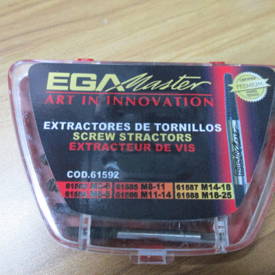 Bộ Tháo Ốc Vít Gãy 6 Chi Tiết Ega Master 61592