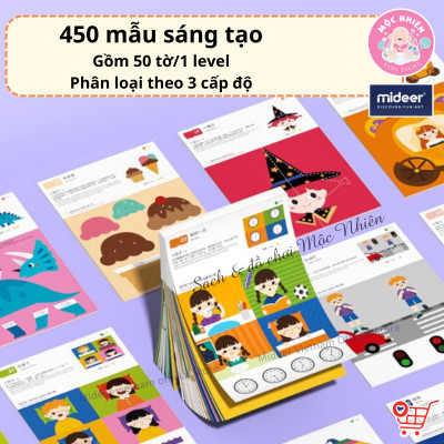 Đồ Chơi Gấp Giấy Thủ Công Origami Mideer - Cho Bé Từ 3 Tuổi Luyện Tay Khéo Léo