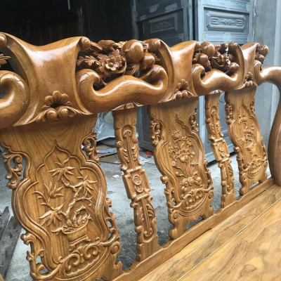 Bàn Ghế Minh Quốc Đào Gỗ Lim