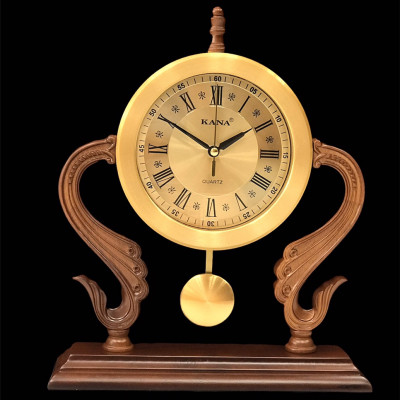 Đồng hồ để bàn quả lắc gỗ cao cấp BL-01(LM)