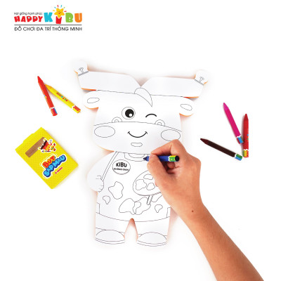 Đồ Chơi HAPPY KIBU Kibu Không Gian Lăng Kính Đa Sắc Màu KB00923-001