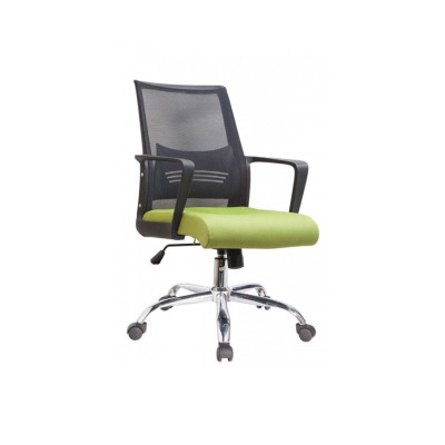 Ghế xoay văn phòng lưng trung bọc lưới SMLIFE Alan