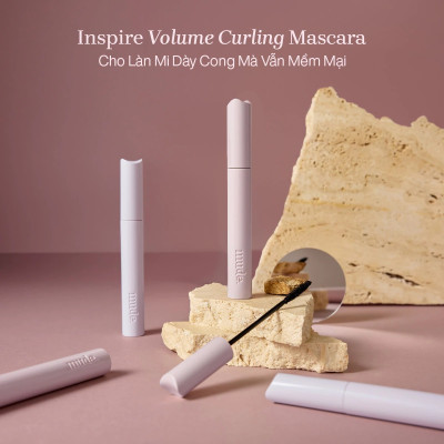 Mascara Chuốt Dày Mi Định Hình Mi Tốt Mude Inspire Volume Curling Mascara (8ml)