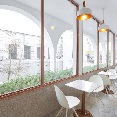 Ghế ăn Italia sang trọng màu vàng mustard Ghế tiếp khách showroom văn phòng thân nhựa PP chân thép sơn Dining Chairs at HCM City CAMEL-S5 – Nội thất CAPTA