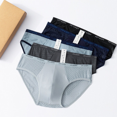 Hộp 5 Quần Lót Nam Tam Giác Thông Hơi Siêu Đẹp