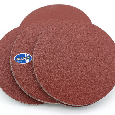 Bộ 50  giấy chà nhám mài bóng, đánh bóng tròn 4 inch ( đủ loại độ mịn )