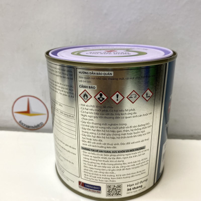 Sơn sắt mạ kẽm Toa 2 trong 1 màu Xingfa 910 _ 800G