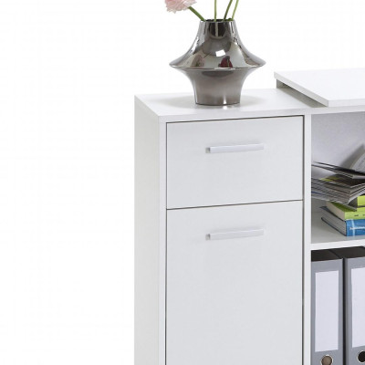 Bàn máy tính bằng gỗ tiện dụng SMLIFE Denzel