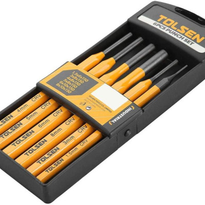 BỘ 6 ĐỤC DÙI (CÔNG NGHIỆP) TOLSEN 25090 - HÀNG CHÍNH HÃNG