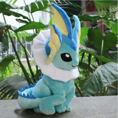 Gấu bông pokemon Eevee (eevui) Vaporeon hệ nước (20cm--->30cm) nguyên tem nguyên tag xịn mịn đẹp hàng cao cấp, an toàn cho trẻ nhỏ