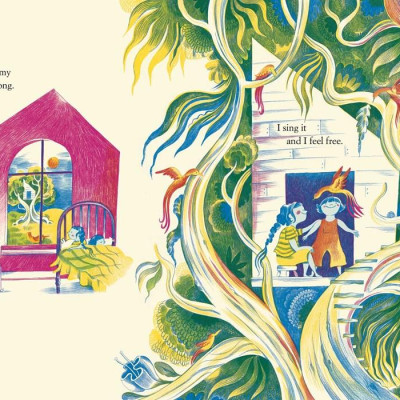 Sách - Love Is My Favorite Color by Melissa Castrillon (UK edition, Hardcover Picture Book)