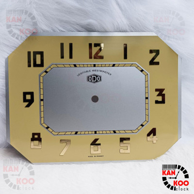 Mặt số nhôm đồng hồ Odo, mặt bát giác ngang Kankoo Clock