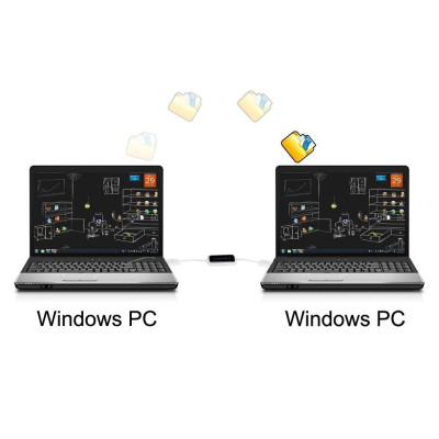 Cáp USB Chuyển Đổi Dữ Liệu Kết Nối Máy Tính Với Máy Tính Data Link - Hàng Nhập Khẩu