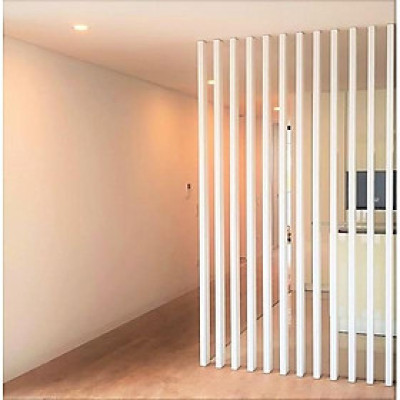 Vách ngăn bằng lam gỗ cho phòng khách VDTC ( 1 thanh cao 240x10x3.4cm) - Nội thất lắp ráp Viendong Adv