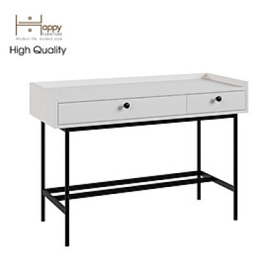 [Happy Home Furniture] KINA , Bàn trang điểm 2 ngăn - chân sắt , 110cm x 45cm x 75cm ( DxRxC), BAN_040