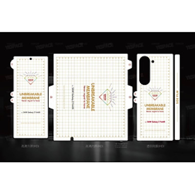 Miếng dán PPF dành cho Samsung Galaxy Z Fold 6 (Fold6) Bộ Ful máy mặt trước mặt sau, đàn hồi, trong suốt, chống sốc, chống xước, mỏng cao cấp - Hàng chính hãng