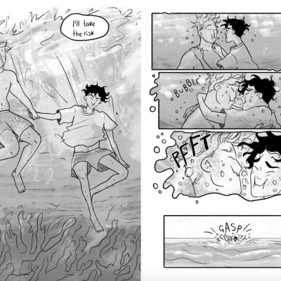 Sách - Heartstopper Volume Four by ALICE OSEMAN (UK edition, paperback)