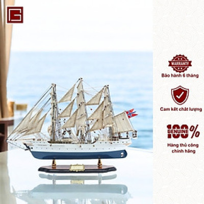 Thuyền Gỗ Trang Trí Phong Thủy Dạng Thuyền Cổ CHRISTIAN RADICH Chính Hãng, Hàng Xuất Khẩu Chất Lượng