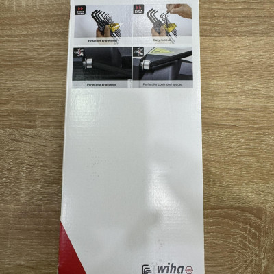 Bộ lục giác Wiha 24851 màu đen 13 chi tiết hệ inch (mã 24189 kèm hộp)