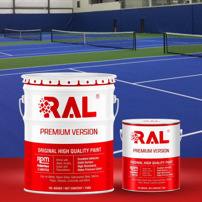 Sơn sân thể thao Epoxy hệ lăn RAL SPORT GUARD - 5KG