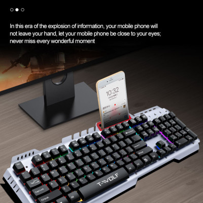 Bàn Phím Giả Cơ T-WOLF T16 USB- Hàng Chính Hãng 