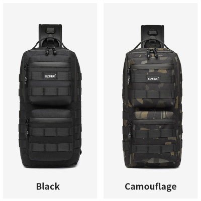 Ozuko Túi Đeo Chéo Ngực Cỡ Lớn Chống Thấm Nước Tiện Dụng Cho Nam