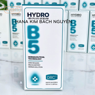 [KHUYẾN MÃI] Serum Hydro B5 Plus Dưỡng Chất Chuyên Sâu Hỗ Trợ Phục Hồi Da DRC+ 120ml