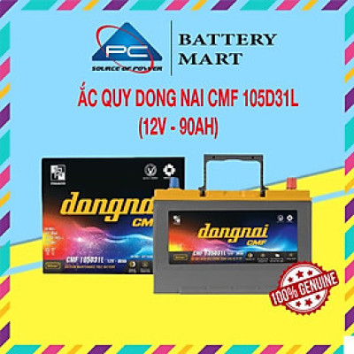 Bình Ắc Quy 12V-90Ah, Ắc Quy Dongnai CMF 105D31L/R