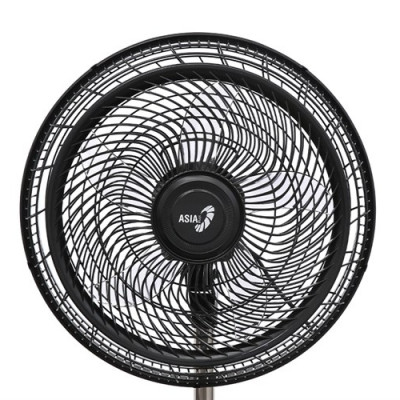 Quạt đứng ASIAVINA Turbo One VY6199E0 - 55W Đen Cánh Trong - Hàng Chính Hãng