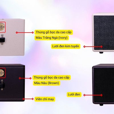 Dàn âm thanh di động xách tay mini ACNOS KS363H [HÀNG CHÍNH HÃNG]