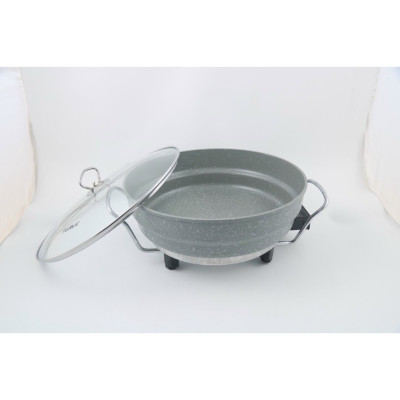 Chảo Lẩu Điện Nướng Hấp 3.5L Fujika FJ-3915 Đa Năng Công Suất 1350W Dùng Để Nấu Lẩu,Nướng,Hấp,Chiên,Xào,Kho,Nấu-Hàng Chính Hãng