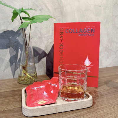 Combo 3 Nước uống đẹp da Collagen Dipeptide 30 túi Sắc Ngọc Khang hấp thụ nhanh và vượt trội giúp trẻ hóa làn da - săn chắc và sáng mịn