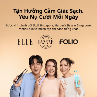 Bộ 3 Đầu Thay Thế Cho Bàn Chải Điện Zenyum Sonic - Màu Tím