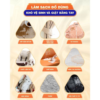 Máy Hút Giặt Cầm Tay B100 Đa Năng, Di Động Chuyên Dùng Cho Sofa, Nệm, Rèm, Thảm, Đánh Bật Mọi Vết Bẩn - Hàng Chính Hãng