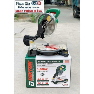 [chính hãƞg] Máy cắt nhôm trực tiếp DEKTON 1800W, Mô tơ 100% Dây đồng, Hàng cao cấp, Bảo hành 1 năm