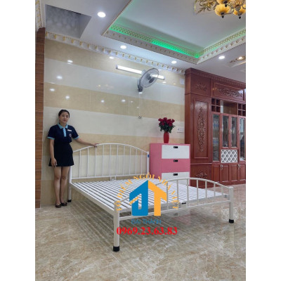 Giường sắt vòng cung Đại Thành nhiều kích cỡ từ 1m đến 1m8