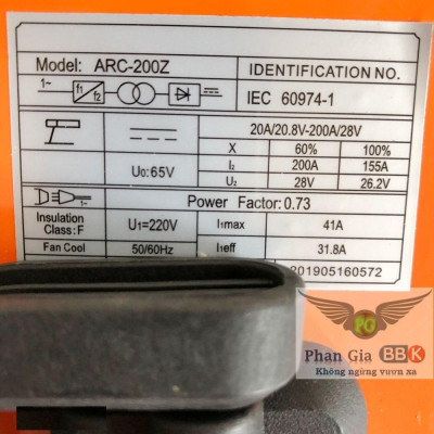 [chính hãƞg] Máy hàn que KENMAX 200Z,  Máy hàn que 2.5 - 3.2mm ,100% Dây đồng, Bảo hành 1 năm