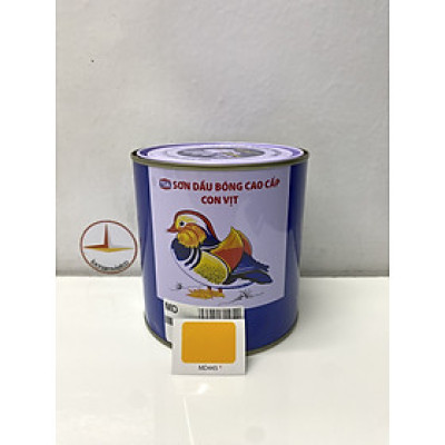 Sơn dầu cao cấp TOA Con Vịt màu vàng MD 445 _ 800 ml