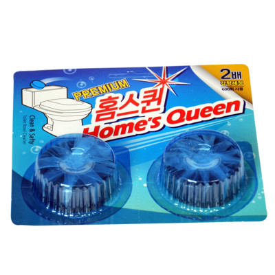 Bộ 10 Vỉ (20 Viên) Vệ Sinh Khử Mùi Bồn Cầu Homes Queen Hàn Quốc (2 viên/vỉ x 40 g/viên). Hàng cao cấp chính hãng - 1 viên sử dụng được tới 1 tháng rưỡi
