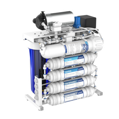 Máy lọc nước RO để gầm chân quỳ 8 lõi lọc Hòa Phát HWU4A0812 - Bảo Hành 36 Tháng - Hàng Chính Hãng