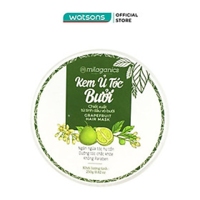 Kem Ủ Tóc Milaganics Bưởi 250g