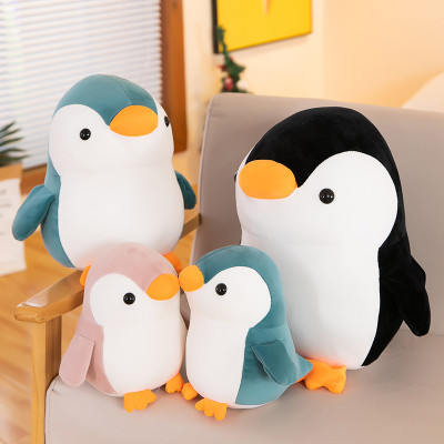 Gấu Bông Chim Cánh Cụt Mập Mềm Mịn Dễ Thương Mẫu Mới (25cm--->45cm) Vải Miniso 4 Chiều Co Giãn Êm Ái, Hàng Cao Cấp An Toàn Cho Trẻ Nhỏ