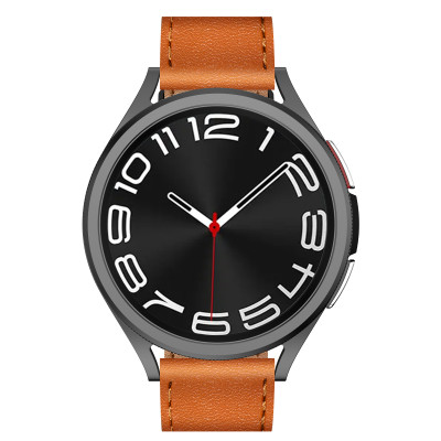 Dây Da Thật Nút Nhấn Tháo Nhanh cho Galaxy Watch 7 / Galaxy Watch 6 / 6 Classic / Galaxy Watch 5 / 5 Pro / 4 / 4 Classic Size 20mm - Hàng Chính Hãng