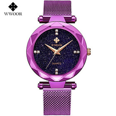 Đồng hồ thể thao WWOOR dành cho nữ có thiết kế độc đáo