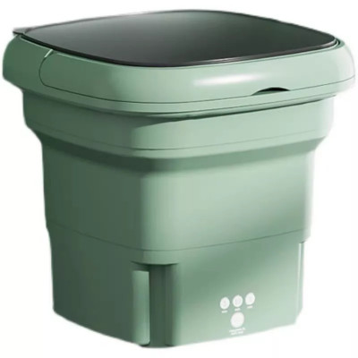 Máy giặt mini tự động, khử khuẩn bằng ánh sáng xanh, giúp quần áo sạch khuẩn
