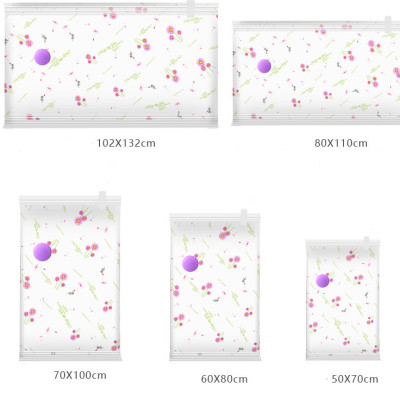 [LOẠI XỊN - CÓ TẶNG BƠM TAY] Bộ 8 Túi Hút Chân Không Đựng Quần Áo, Chăn Màn CỠ ĐẠI Cao Cấp - Hàng chính hãng