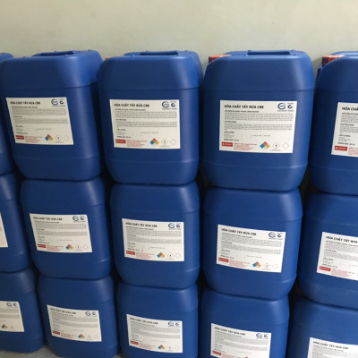Hóa chất tẩy cáu cặn vệ sinh tháp giải nhiệt cooling tower an toàn