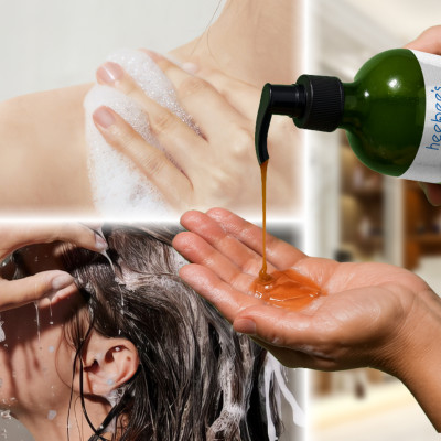 Gel Tắm Gội Lá Khế Bồ Hòn Heebee